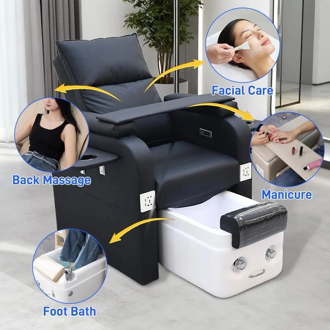 PEDICURE SPA CHAIR(FOOTSPA HAS NO BUBBLES) - Professional Spa Equipment at Beauty Republic Equipment Store